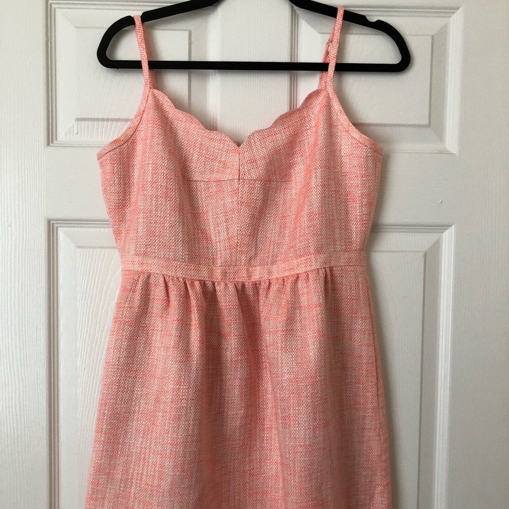 J. Crew Scallop neckline dress. Size 8